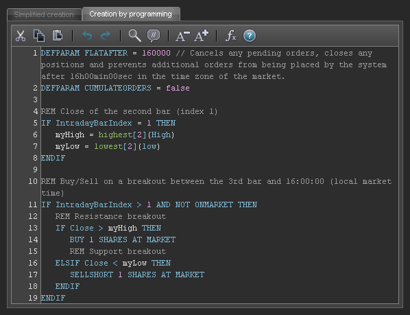 Een intelligente code editor