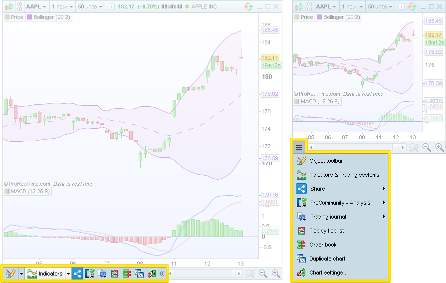 Indicator button and other features