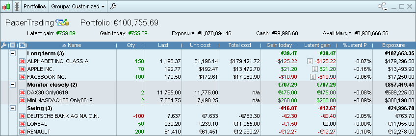 Create custom groups