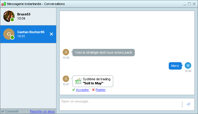 Share indicators, trading systems and market scans
