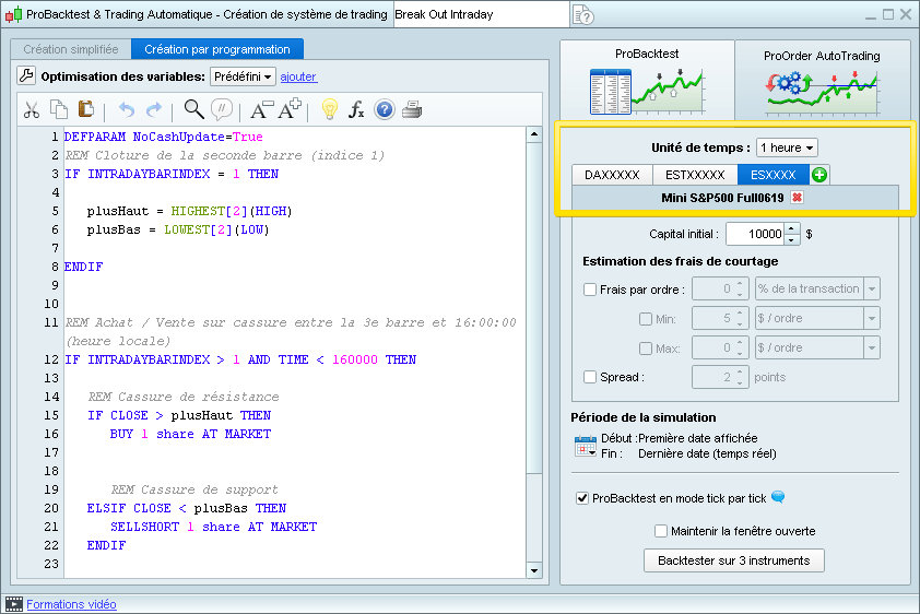 Multi-instrument Backtesting